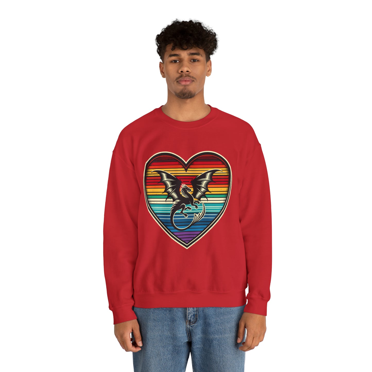 Dragon Heart Crewneck Sweatshirt