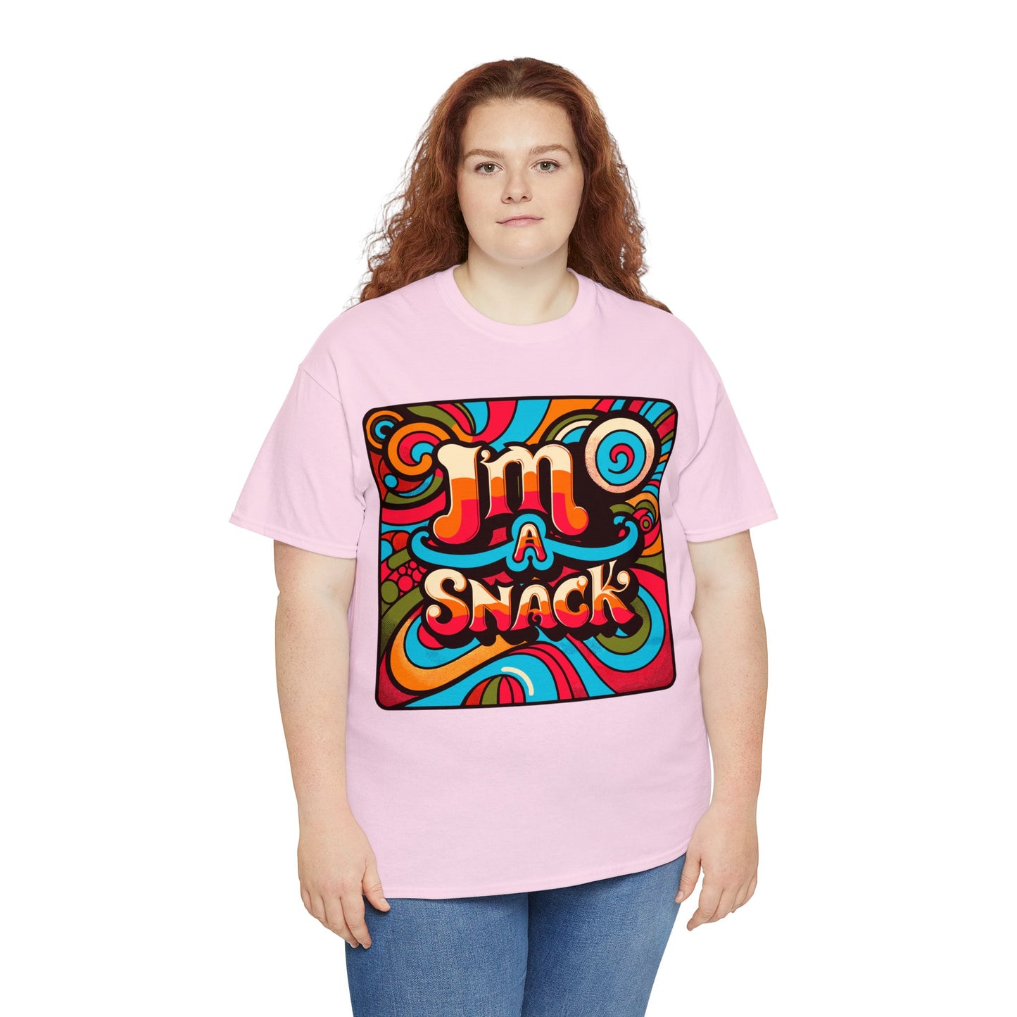 I'm a Snack Unisex Heavy Cotton Tee