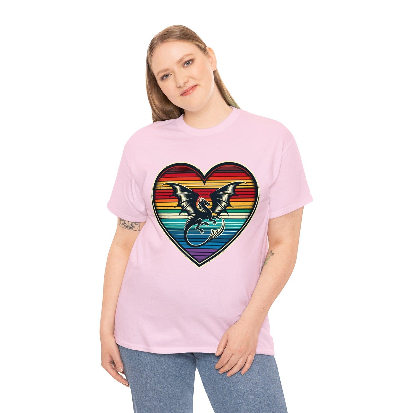 Dragon Heart Heavy Cotton Tee