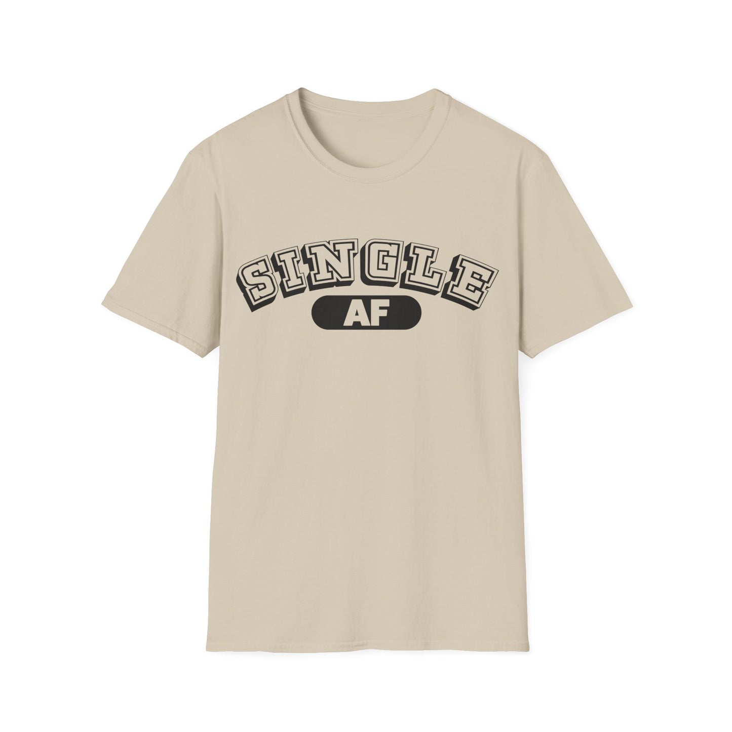 Single AF Valentines Softstyle T-Shirt