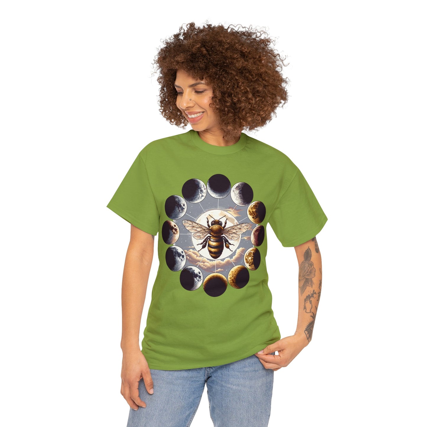 Bee Phases Heavy Cotton Tee