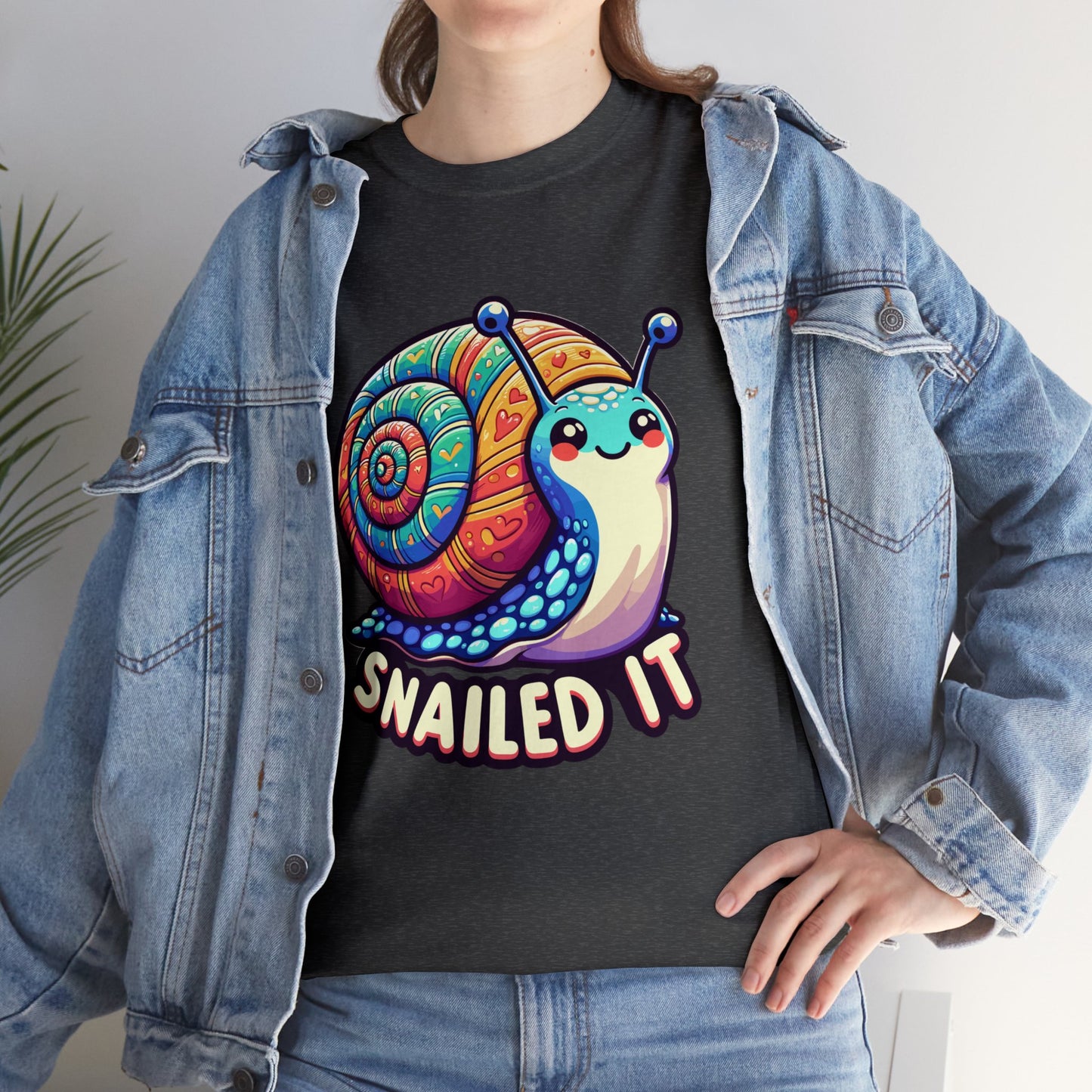 Snailed It Heavy Cotton Tee