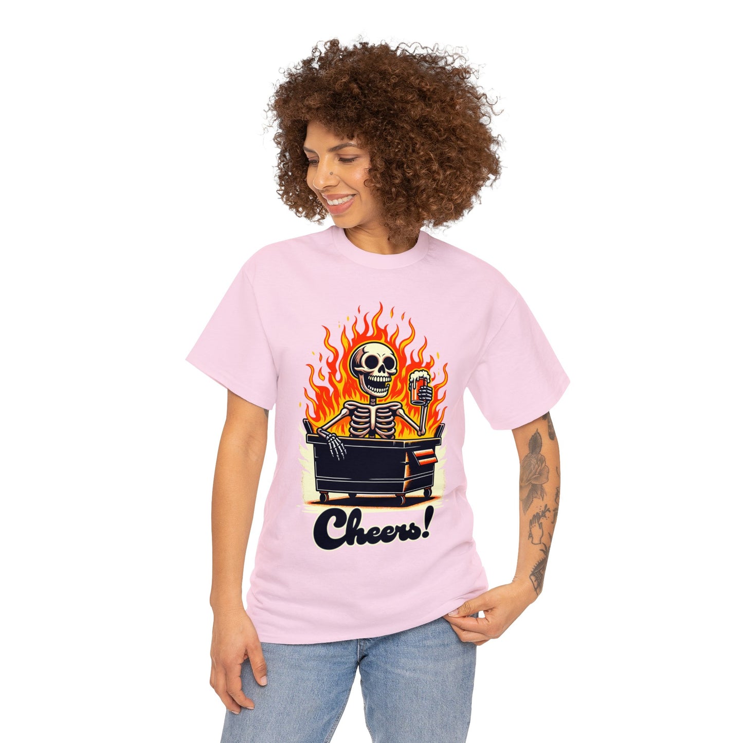 Cheers from the Dumpster Fire Heavy Cotton Tee