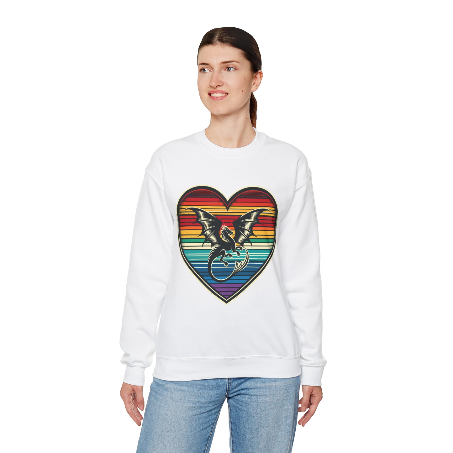 Dragon Heart Crewneck Sweatshirt