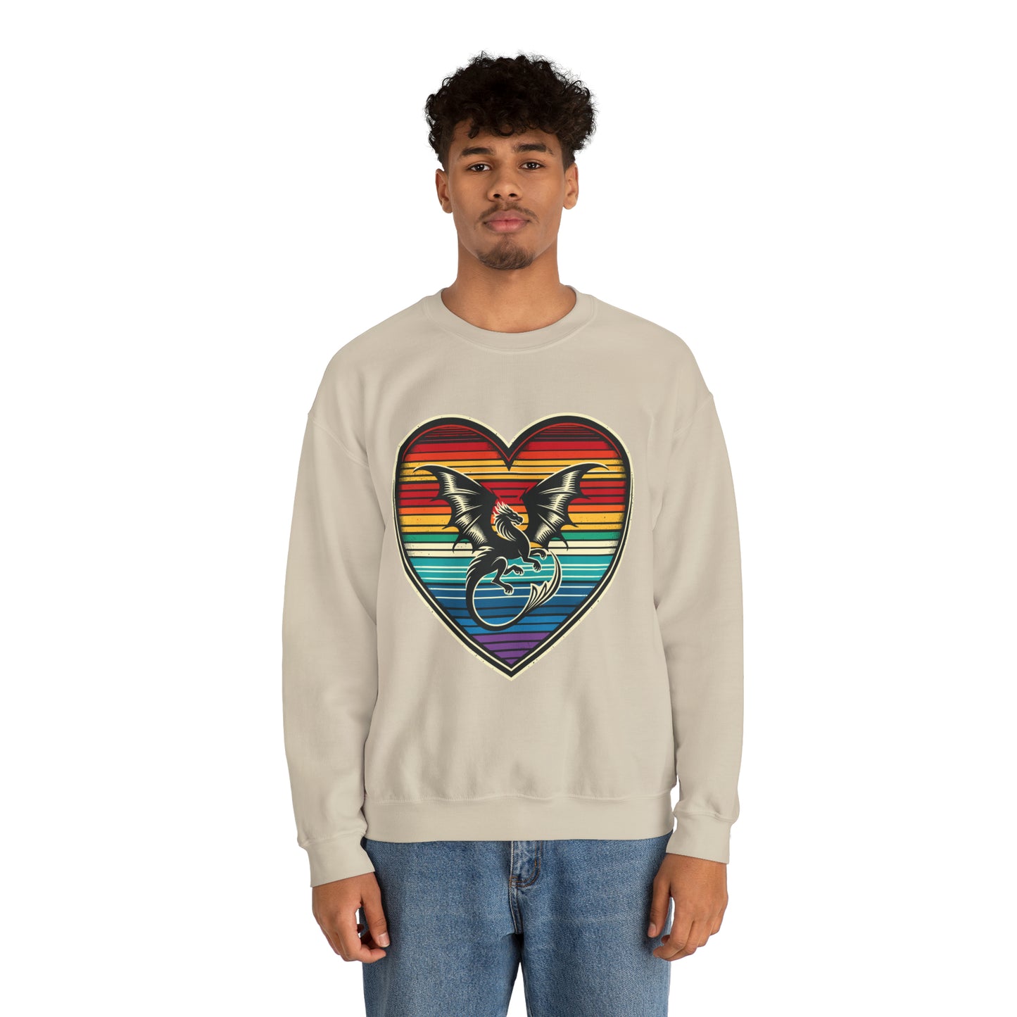 Dragon Heart Crewneck Sweatshirt