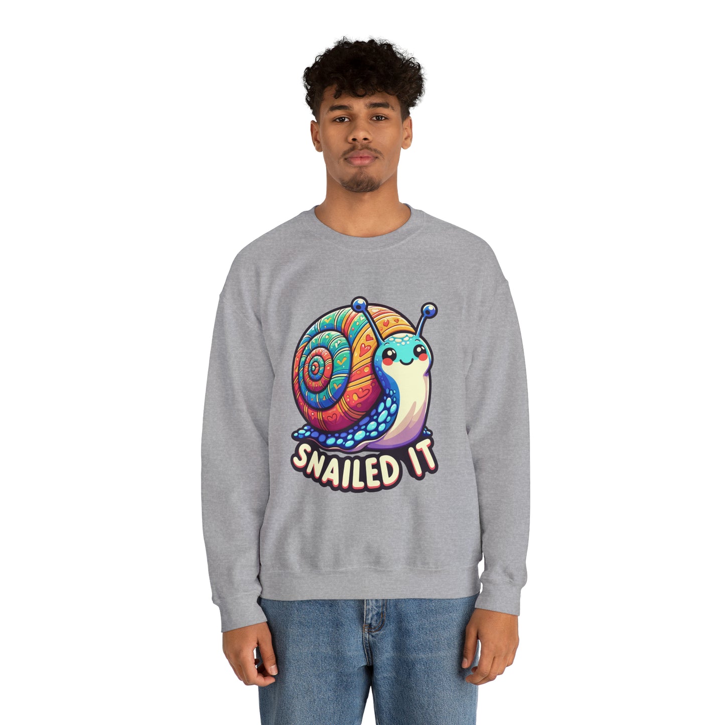 Snailed It Crewneck Sweatshirt