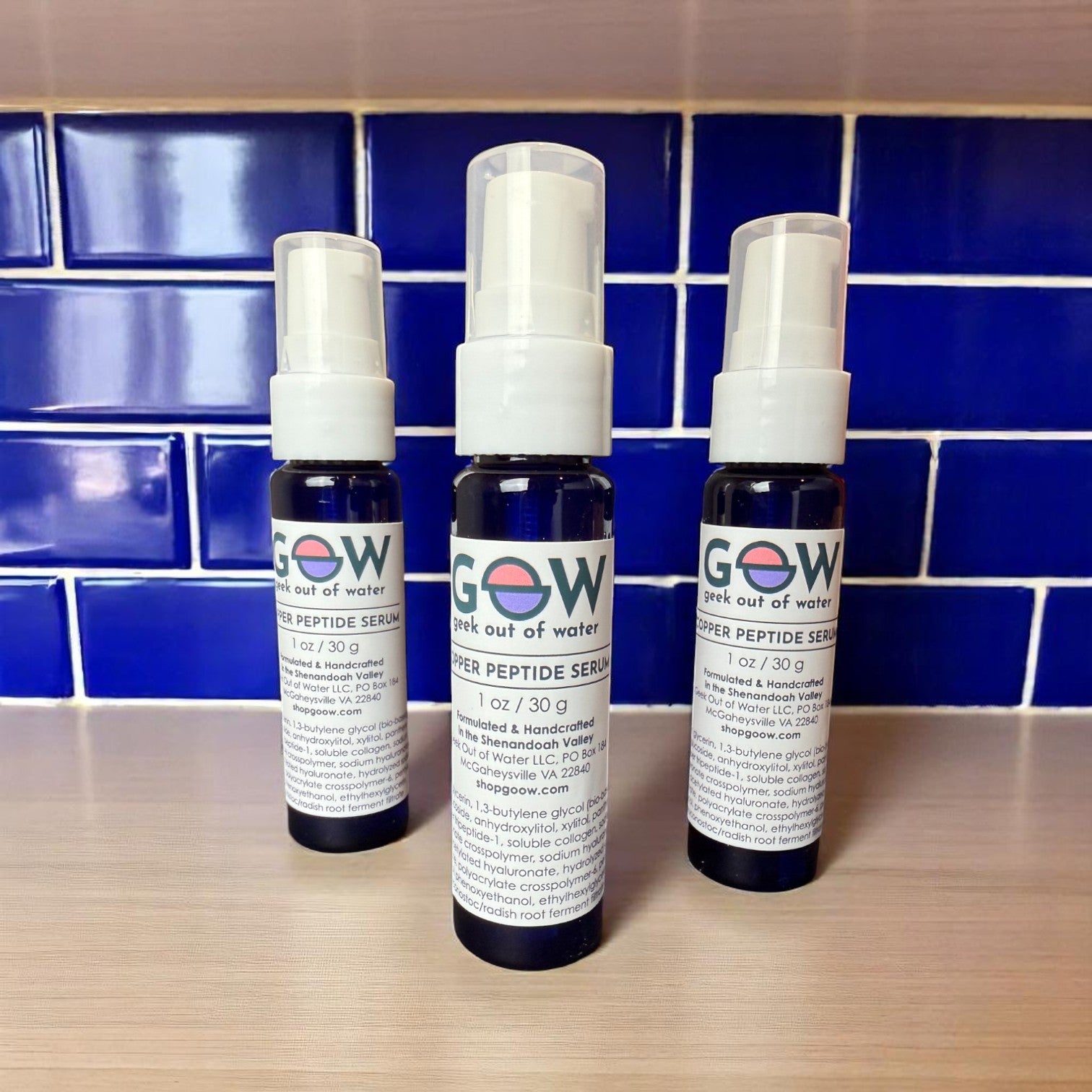 Copper Peptide Serum Geek Out of Water Skincare & Beauty Copper Peptide Serum Geek Out of Water Skincare & Beauty