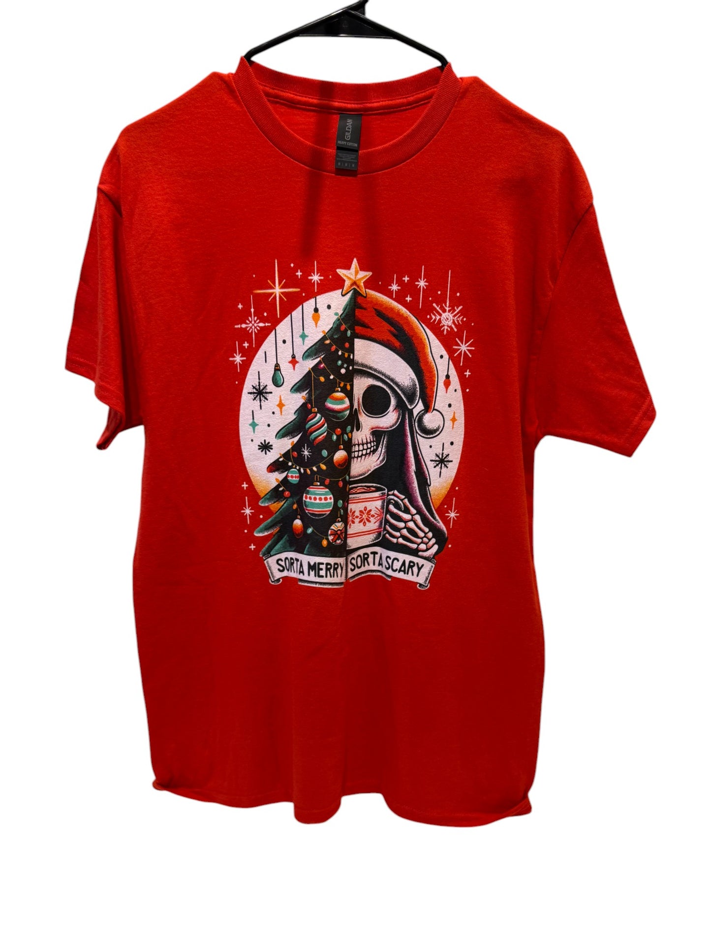 Graphic Tee - M Sorta Merry Sorta Scary Christmas