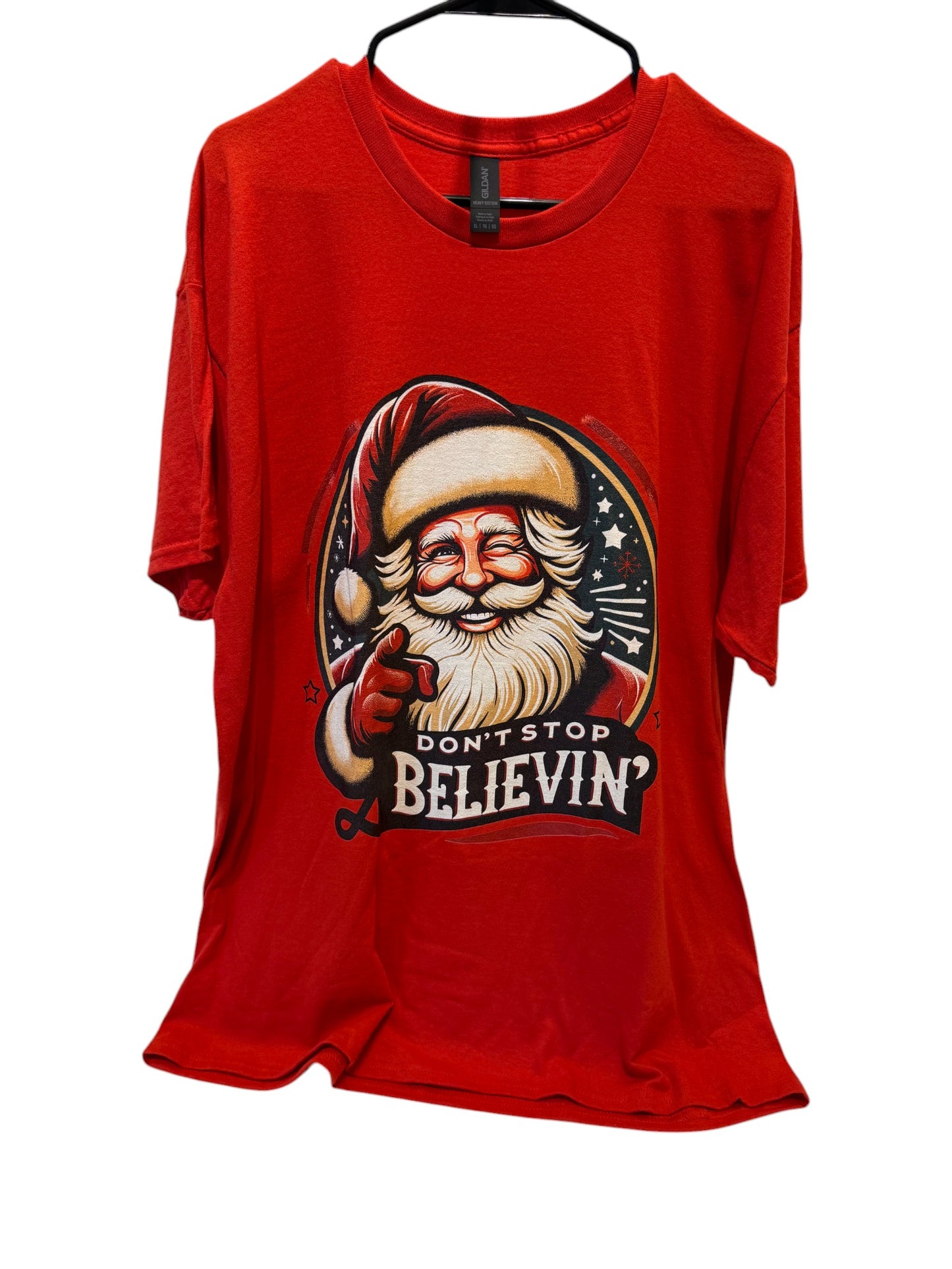 Graphic Tee - XL Don't Stop Santa