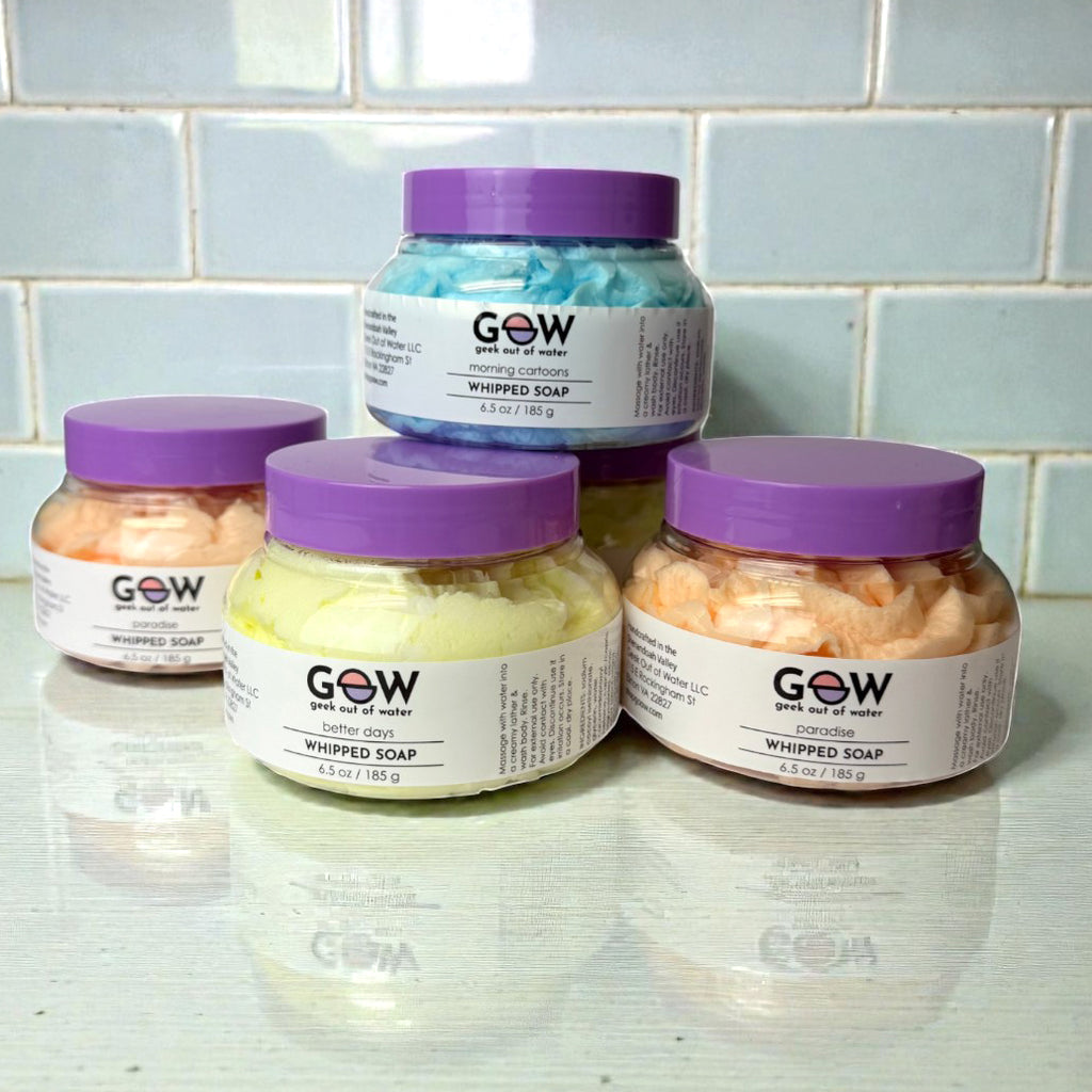 GOOW Whipped Soap - whipped soap fluffy texture detail clean anti-aging pro longevity skin care skincare