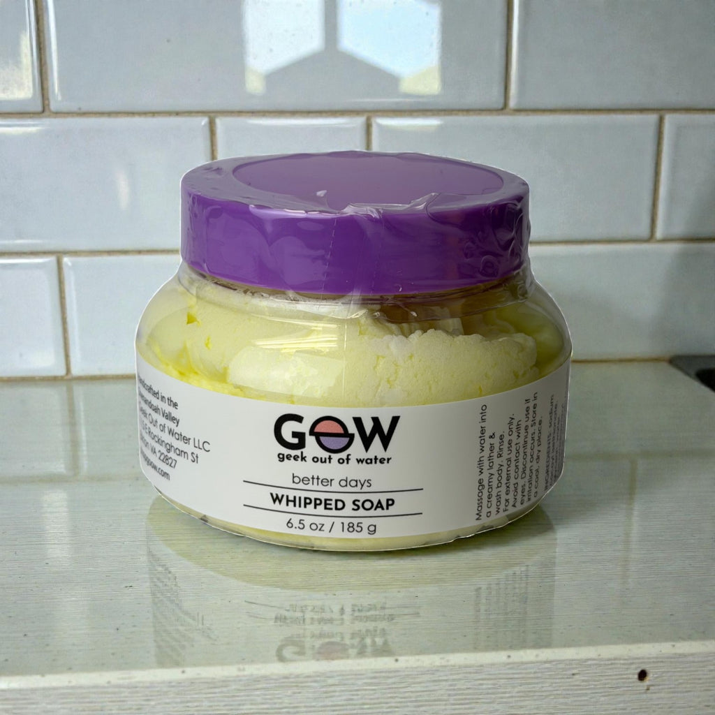 GOOW Whipped Soap - whipped soap full product view clean anti-aging pro longevity skin care skincare