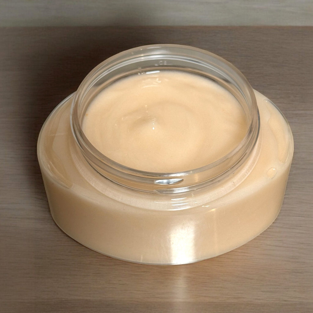 GOOW Magnesium Cream Lotion - magnesium body lotion jar detail clean anti-aging pro longevity skin care skincare