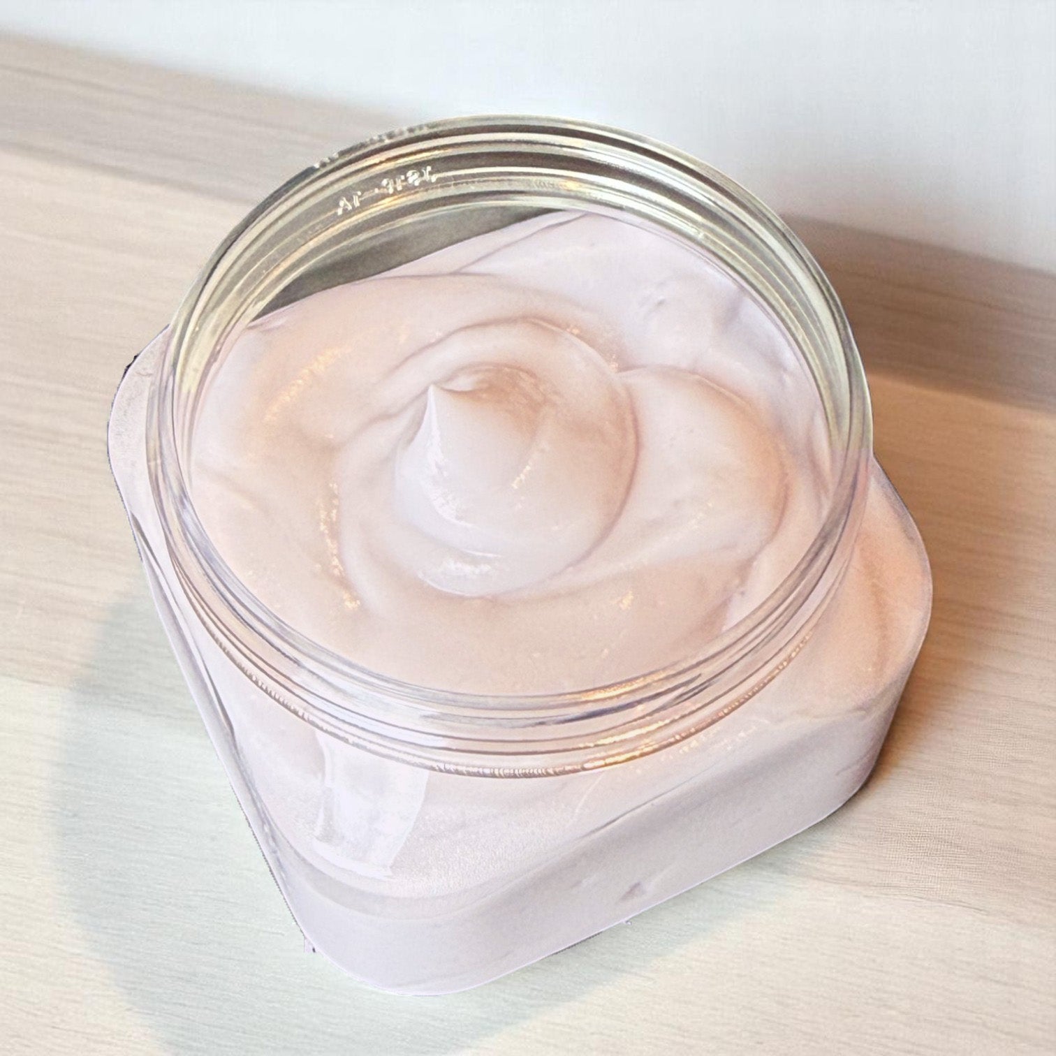 Cherry Clove body butter for dry skin by Geek Out of Water, small batch handcrafted clean skin care, make with moon water charged under the April 2025 full moon, great for new age and metaphysical lovers
