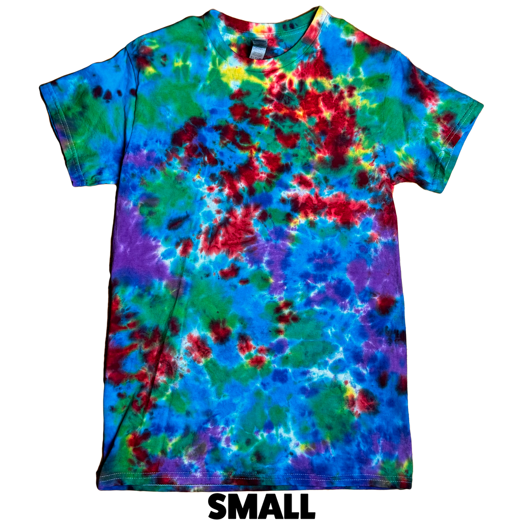 Tie Dye T-Shirt - Rainbow Scrunch SMALL