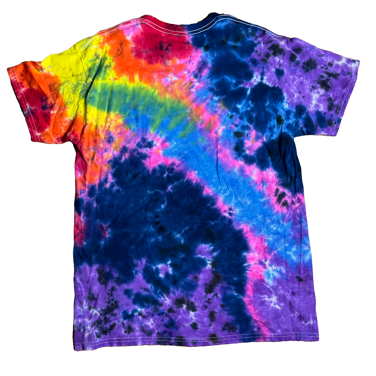 Tie Dye T-Shirt - Rainbow Galaxy LARGE v2