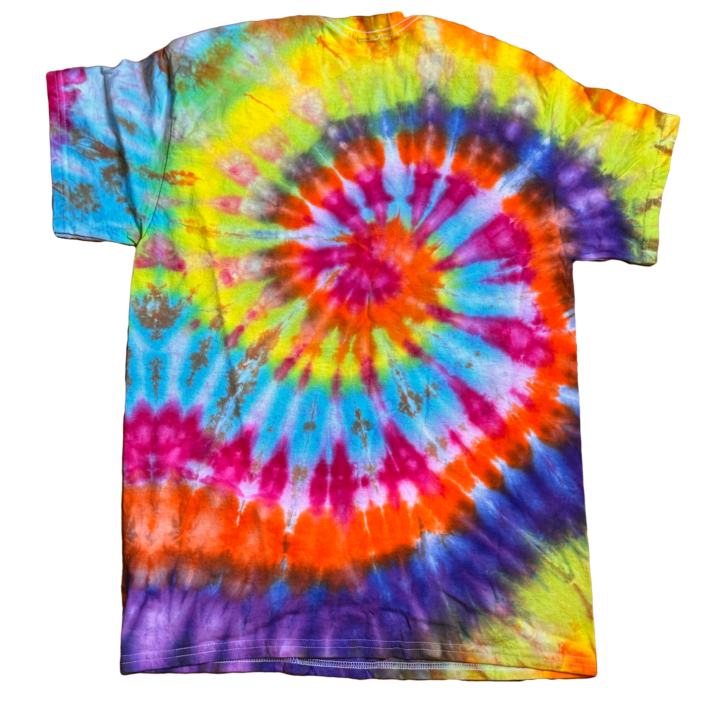 Tie Dye T-Shirt - Rainbow Spiral MEDIUM v2