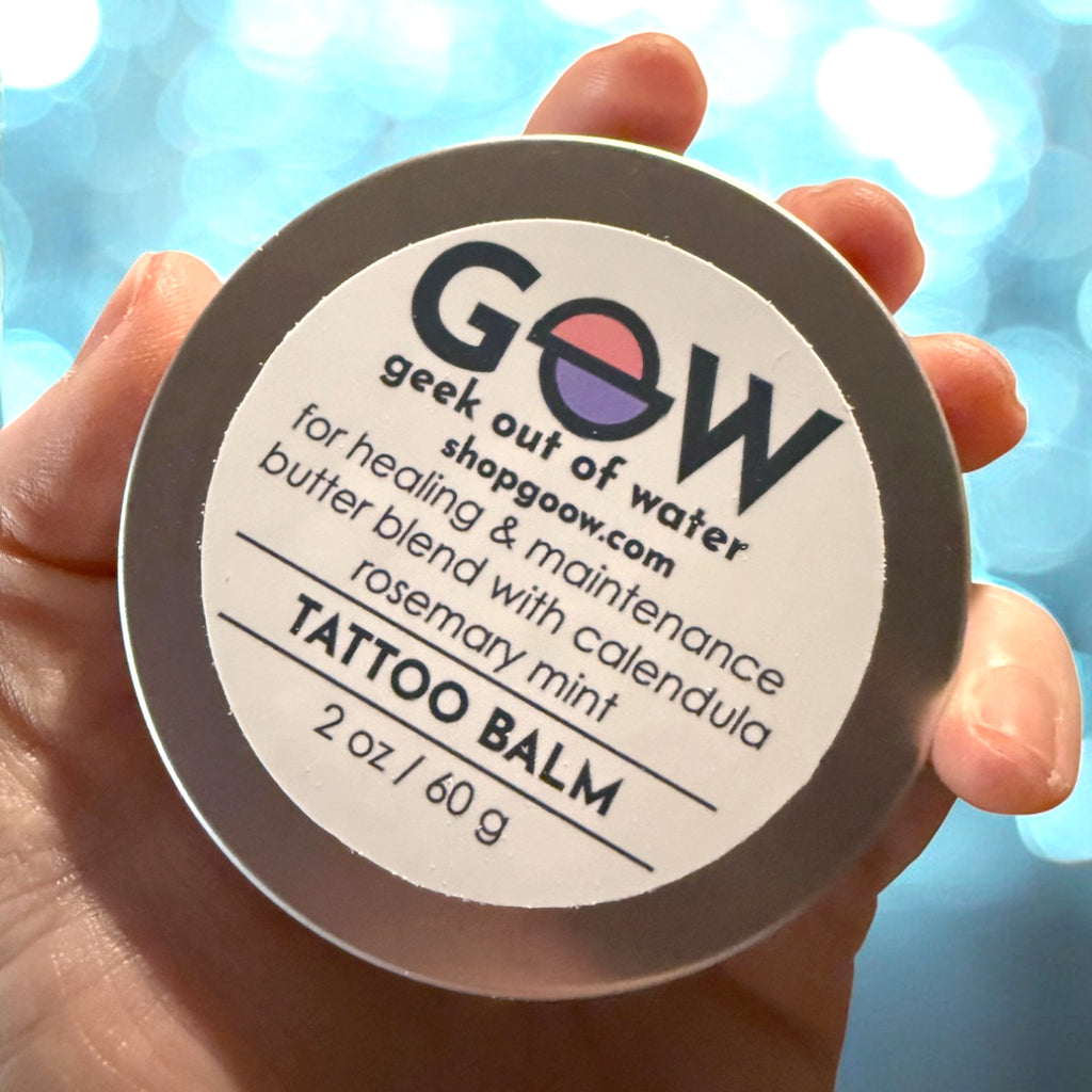 GOOW Tattoo Balm - tattoo balm texture detail clean anti-aging pro longevity skin care skincare
