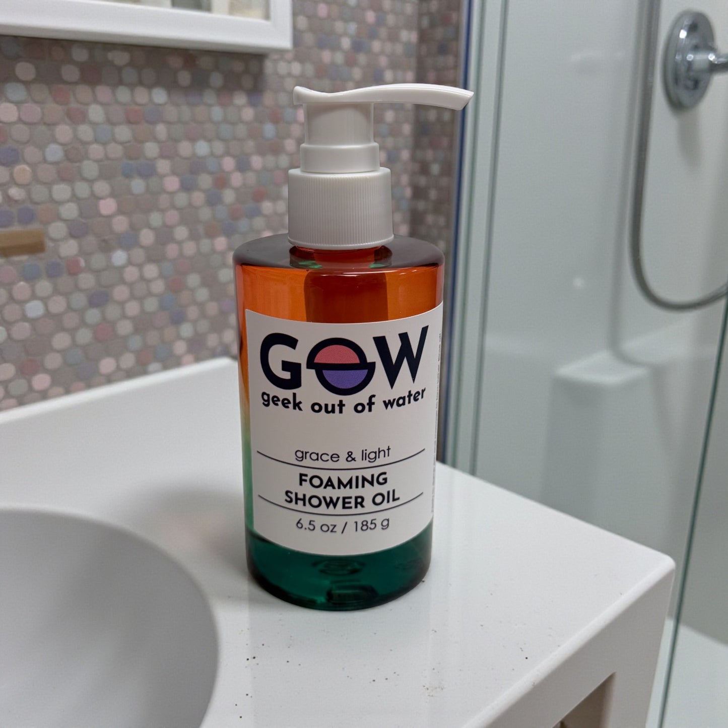 Foaming Shower Oil for Face and Body